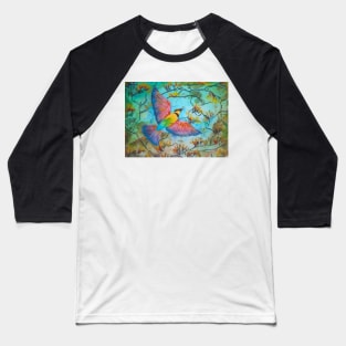 Gotcha!  Watercolour Painting Baseball T-Shirt